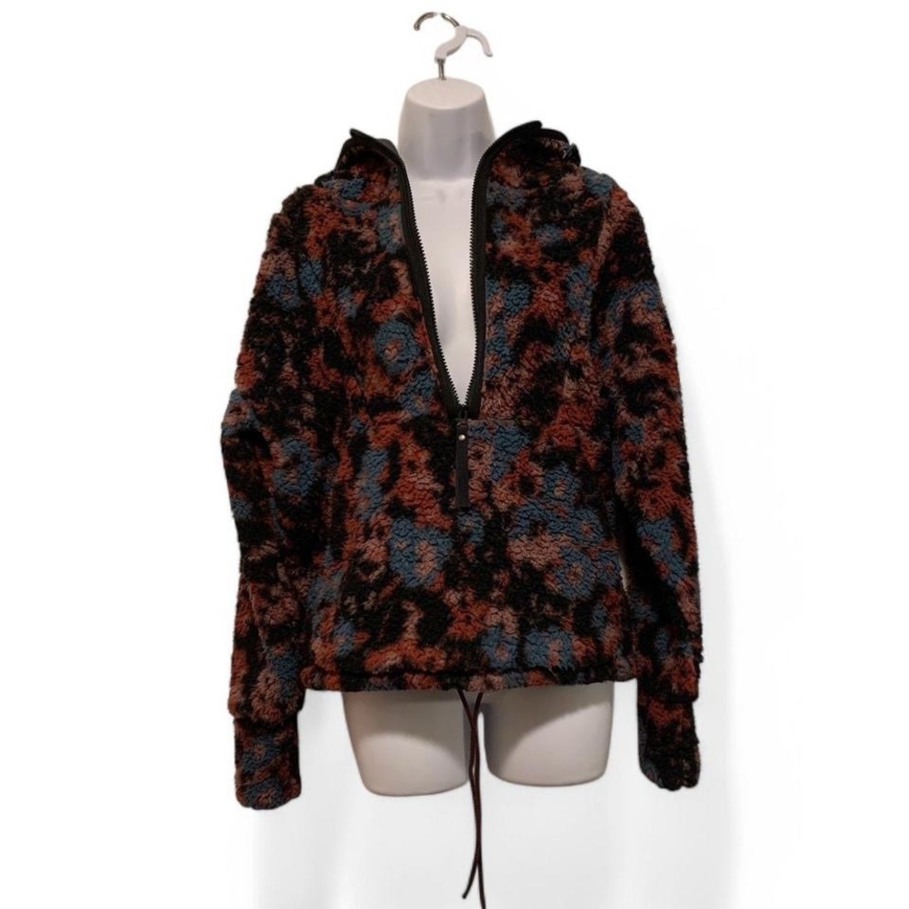 Prana Polar Escape Cozy Sherpa Hoodie XS Sherpa Pullover Sweatershirt